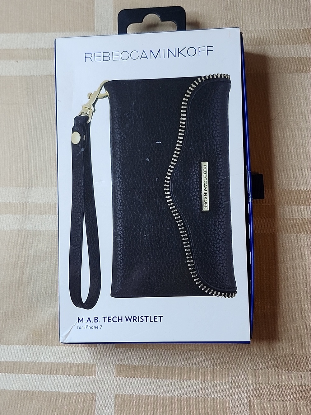 🆕️ Rebecca Minkoff Leather M.A.B. Tech Wristlet